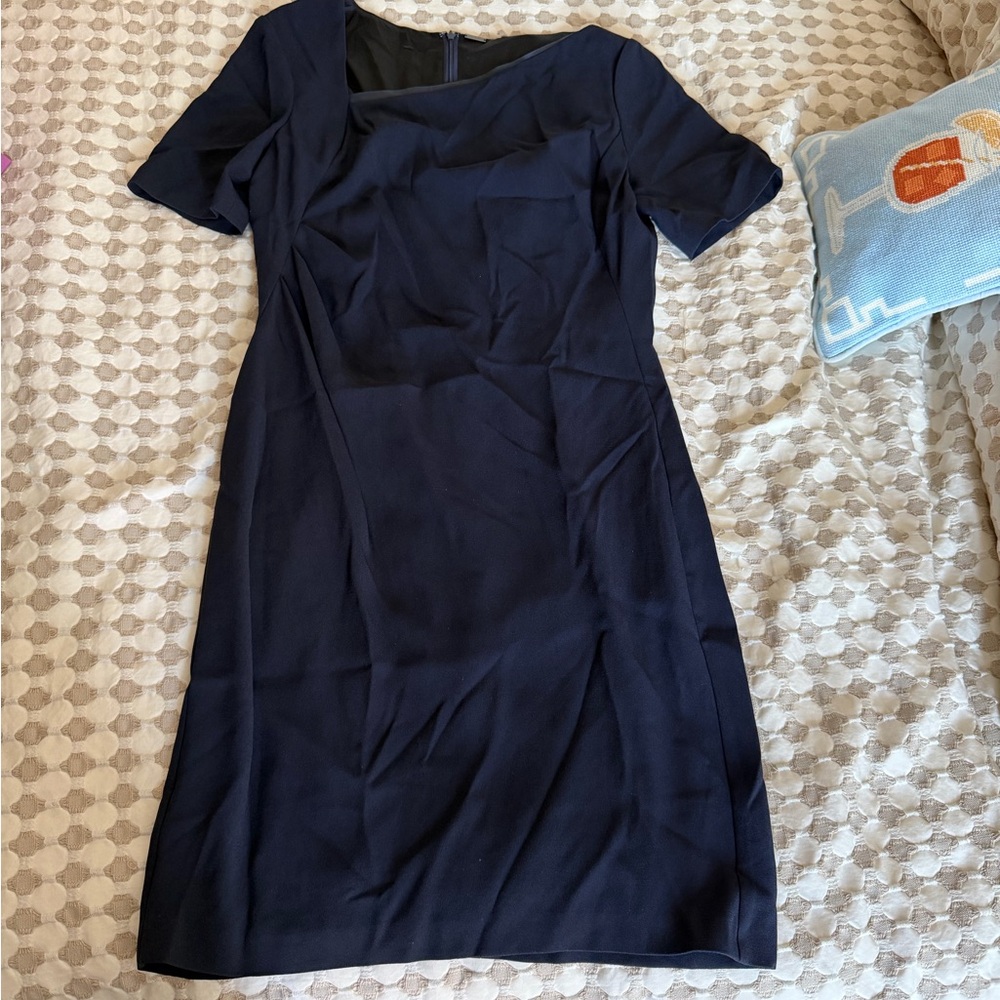 Elie Tahari Navy Mini Dress